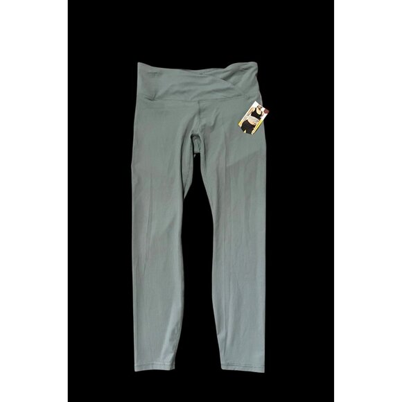 NWT Avia Women’s Crossover Waist Leggings – Green, Size Small (4–6) - Picture 3 of 5